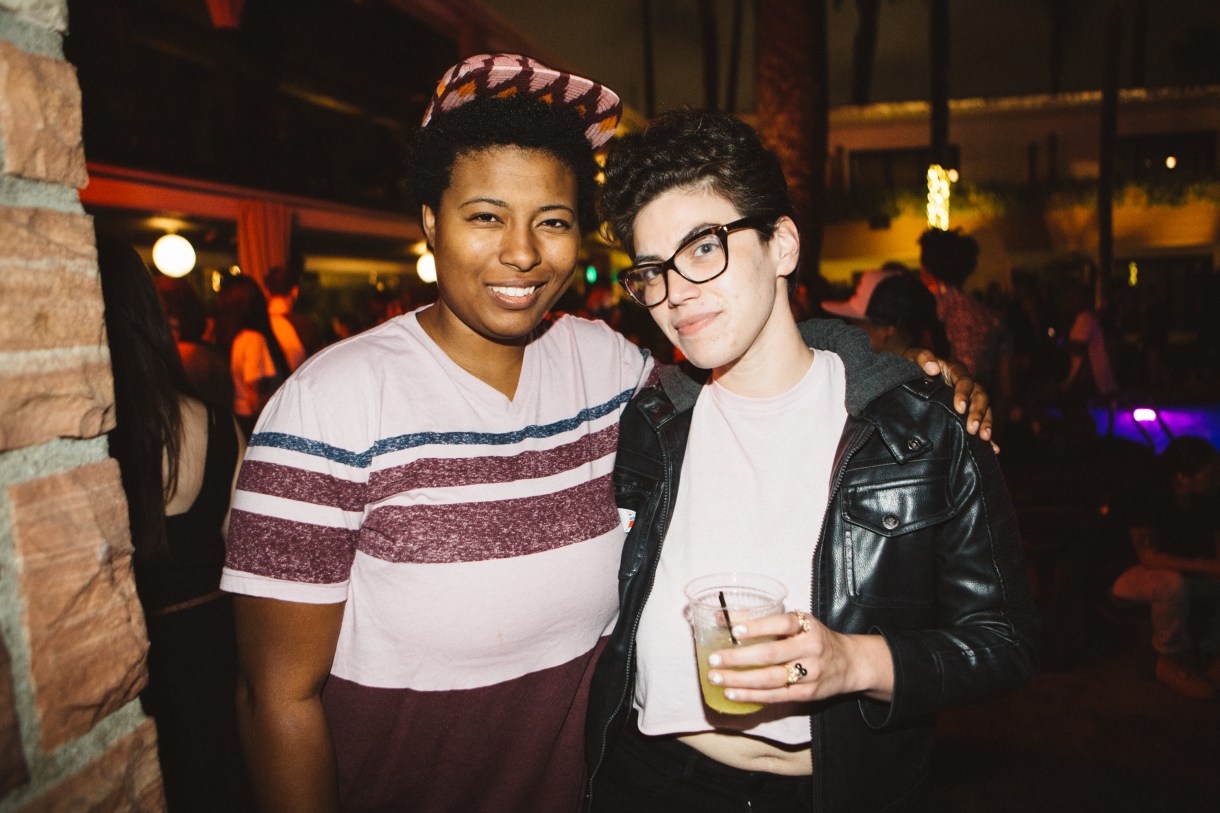 Who let Brittani Nichols and Carmen Rios in? Just kidding.