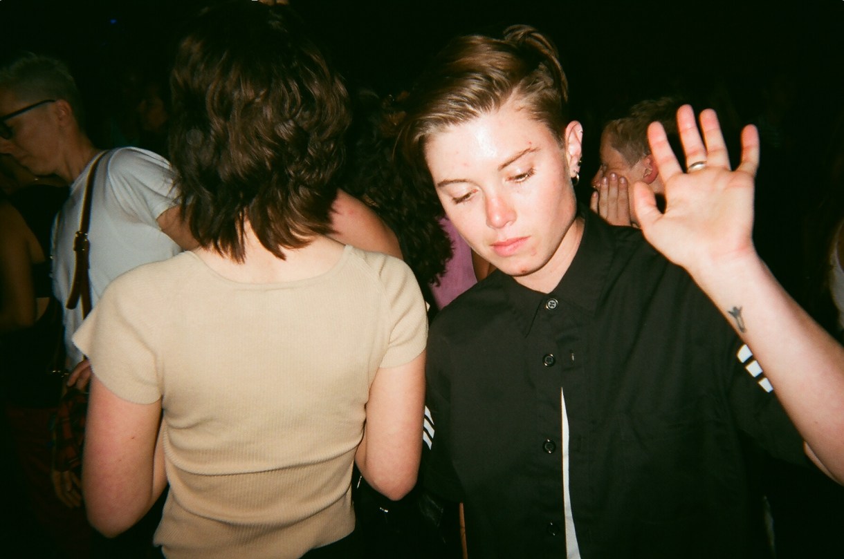 Also there are a lot of photos of me looking thrilled to be at the clubs.