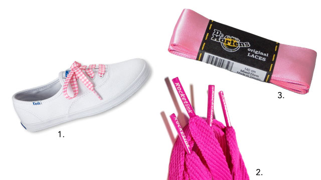 Pink Shoelaces