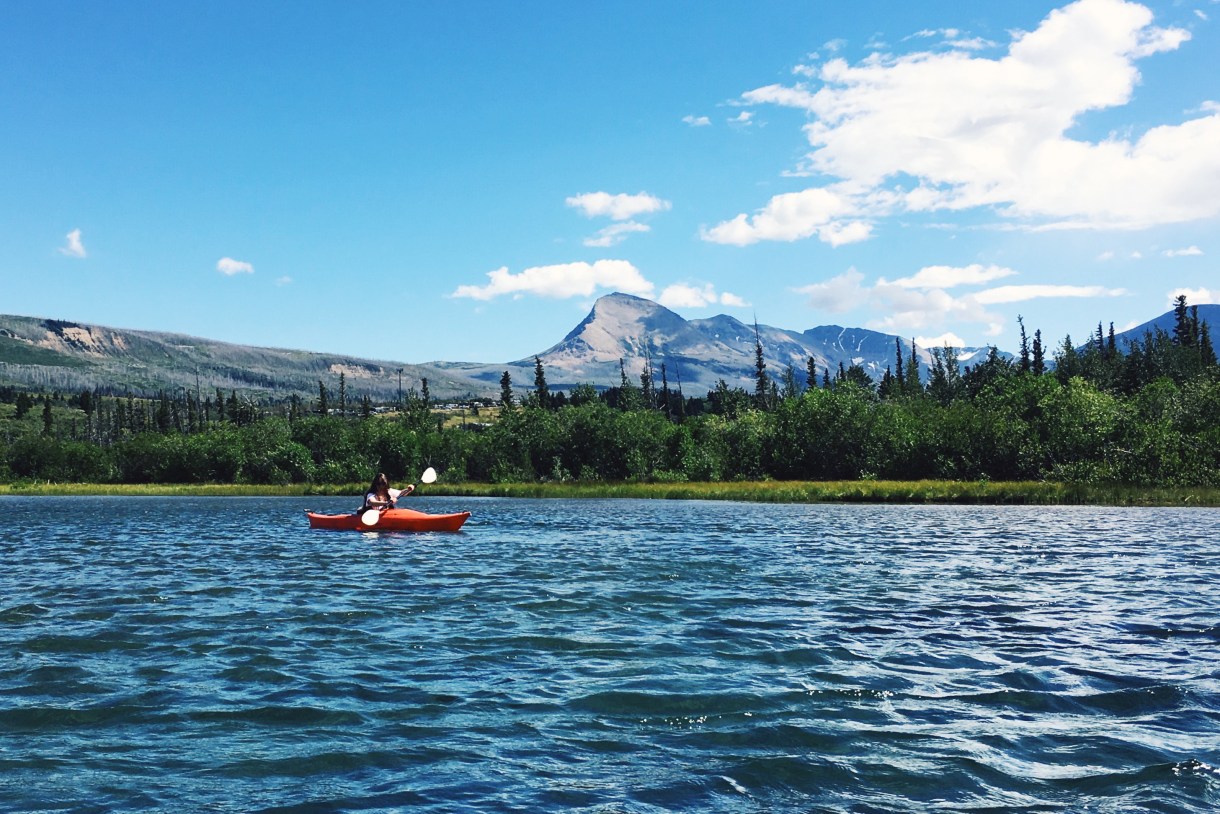 We also kayaked