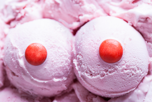 This is ice cream, breast food I can get behind. (via Shutterstock)