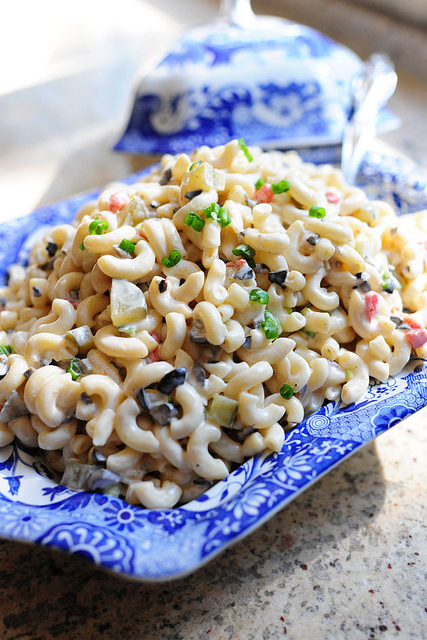 Best Macaroni Salad Ever via Pioneer Woman