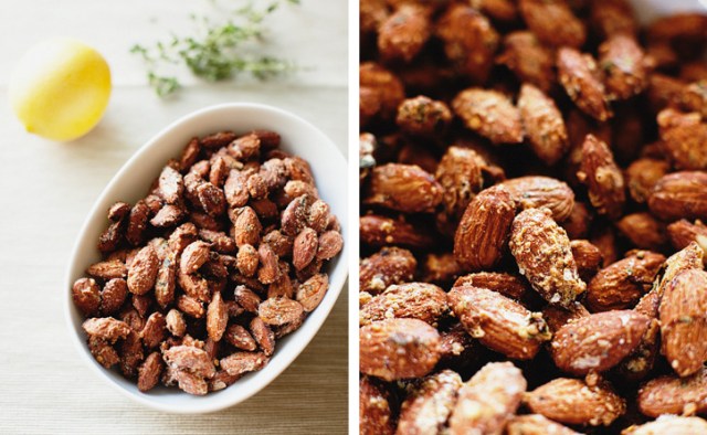 Savory Roasted Almonds via Sprouted Kitchen