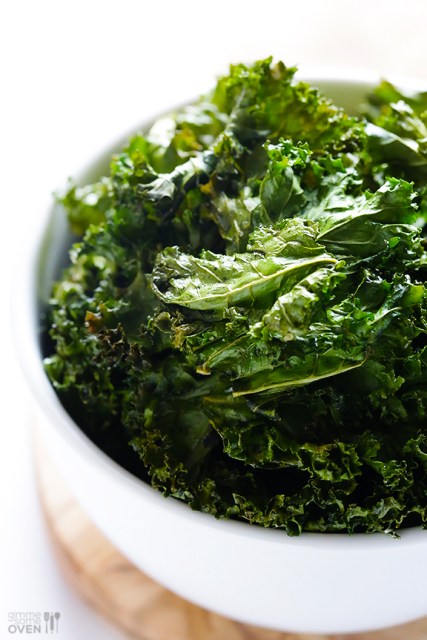 Sea Salt Vinegar Kale Chips via GImme Some Oven