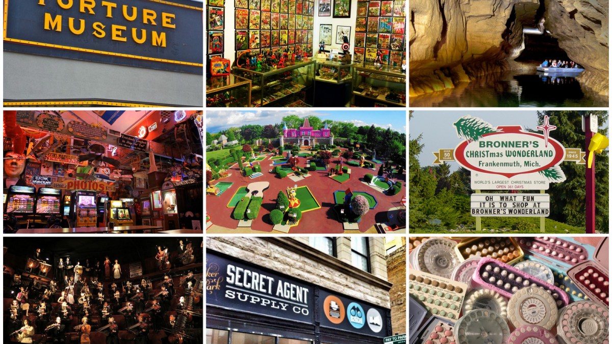 18+ WeirdoApproved Unique Tourist Spots In The East North Central