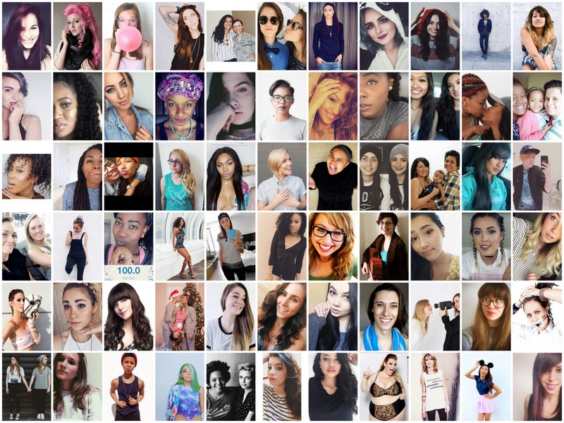 Top 100 Lesbian Bisexual Youtubers Couples List Ranked By