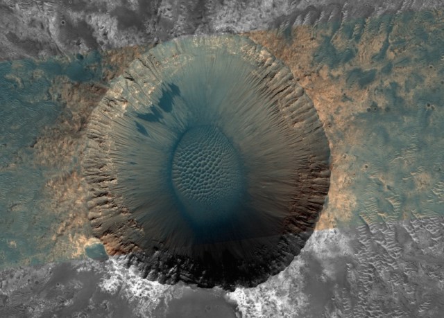 Mount Sharp, Mars. Via NASA Tumblr.