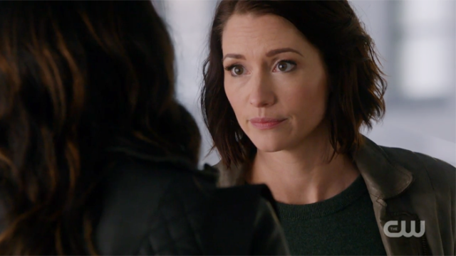 Alex looks at Maggie with pain in her eyes 