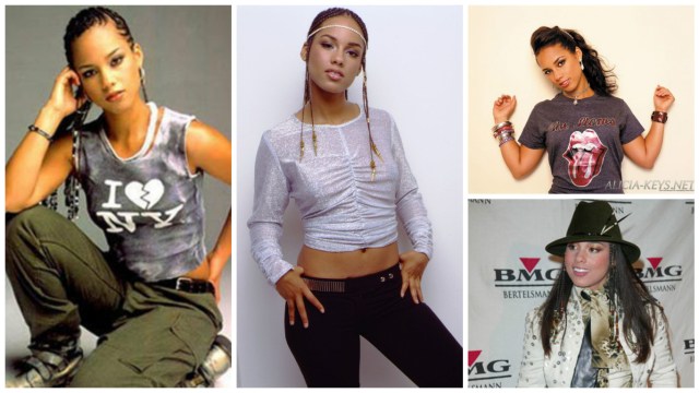 These are just a few of the many queer lady fashion statements Alicia made in the early 2000s.