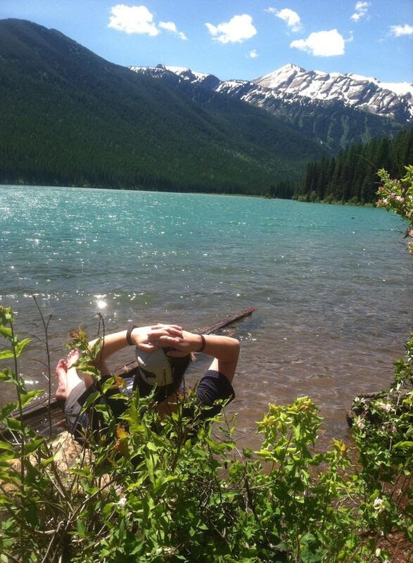 My real happy place on Stanton Lake, Montana Photo Copyright: Molly Priddy