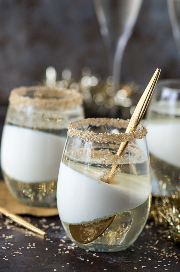 15 Silver and Gold Dessert Recipes to Make Your New Year Bright
