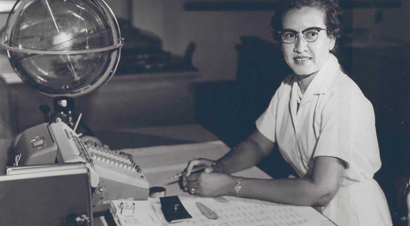 Katherine Goble Johnson.