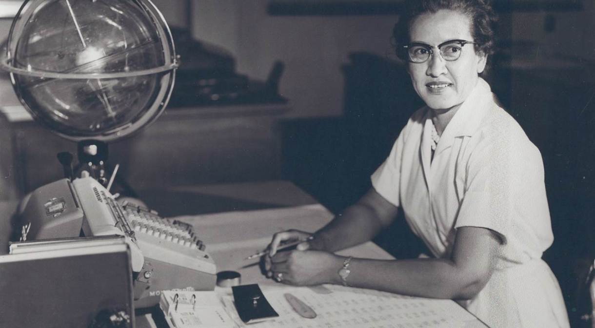 Katherine Goble Johnson. 