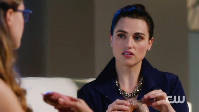 Lena listens to Kara