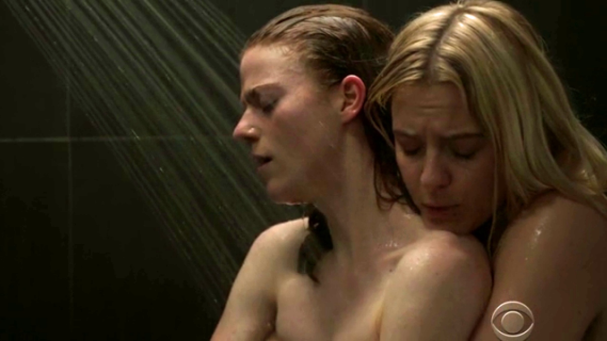 Video lesbian shower The Real