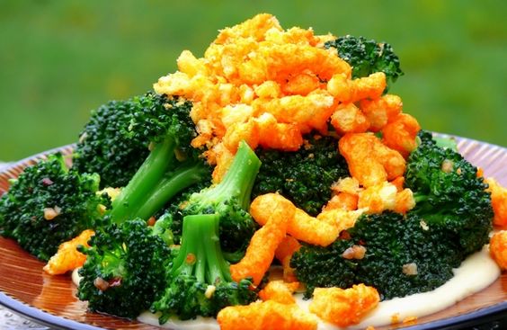 Broccoli With Cheetos