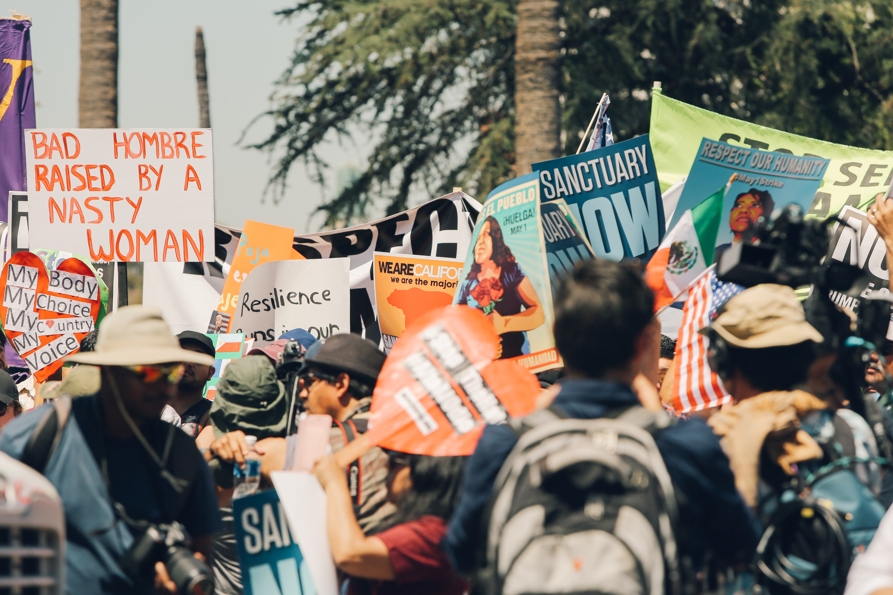 Photoessay May Day March in Los Angeles Autostraddle