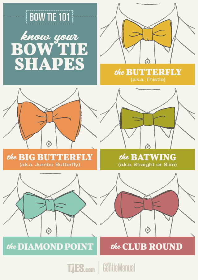 bow tie shapes