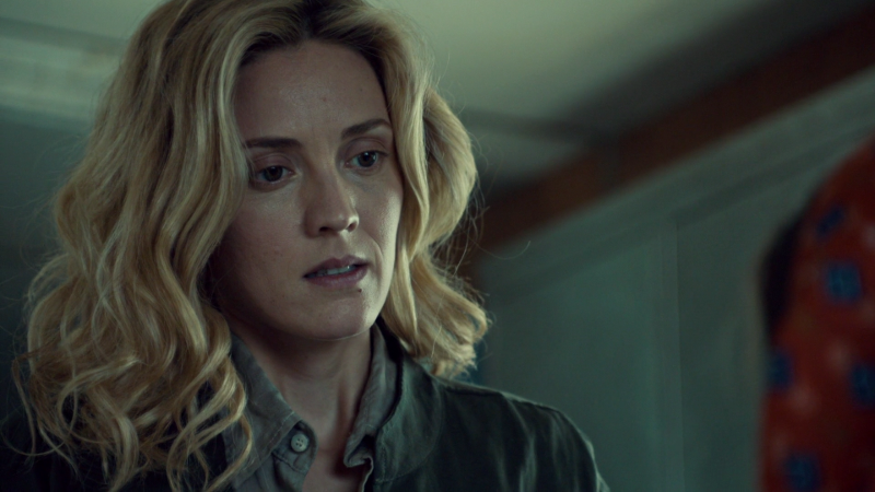 Delphine looks so so sad about how much hope this family has