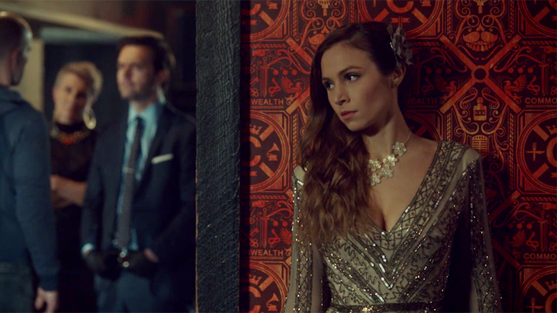 Waverly eavesdrops but it's just a really well-framed shot