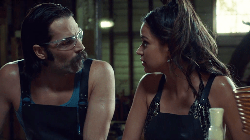 Doc and Rosita look positively absurd while doing mad science