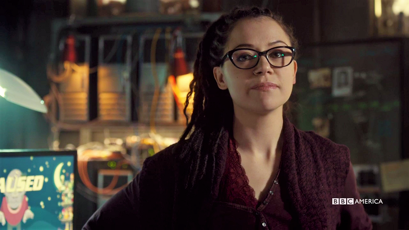 Cosima watches Delphine leave