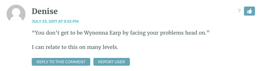 You don’t get to be Wynonna Earp by facing your problems head on.