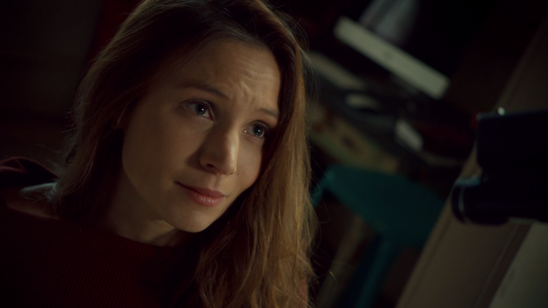 Waverly looks up apologetically at Dolls