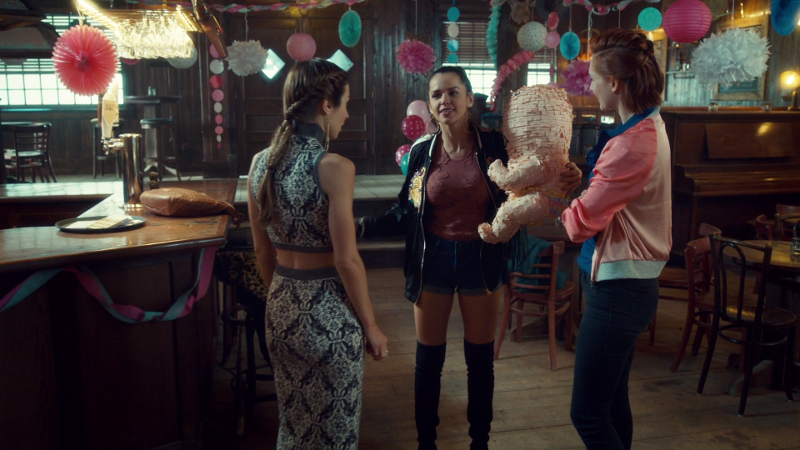 Rosita holds the baby pinata and Waverly and Nicole come around to the idea