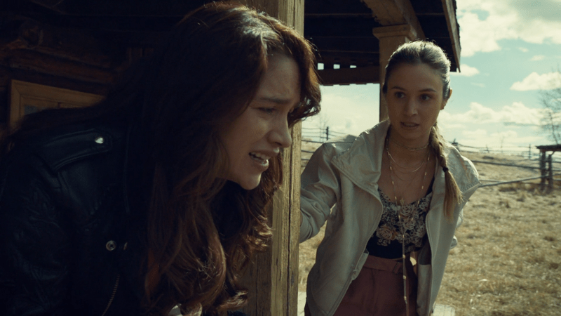 Waverly looks nervous because Wynonna looks like she's in pain
