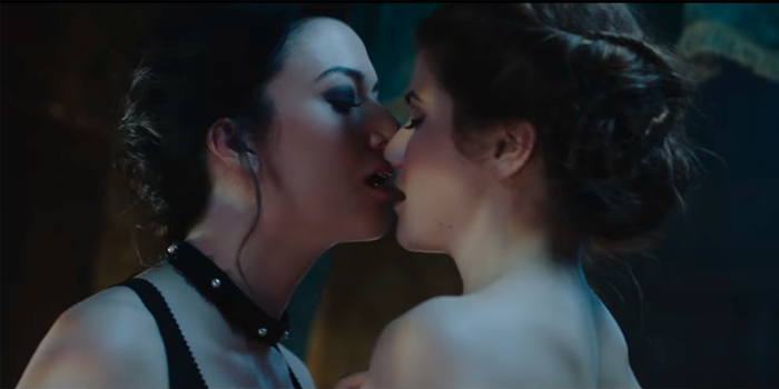 Lesbian sex scenes a girl thing
