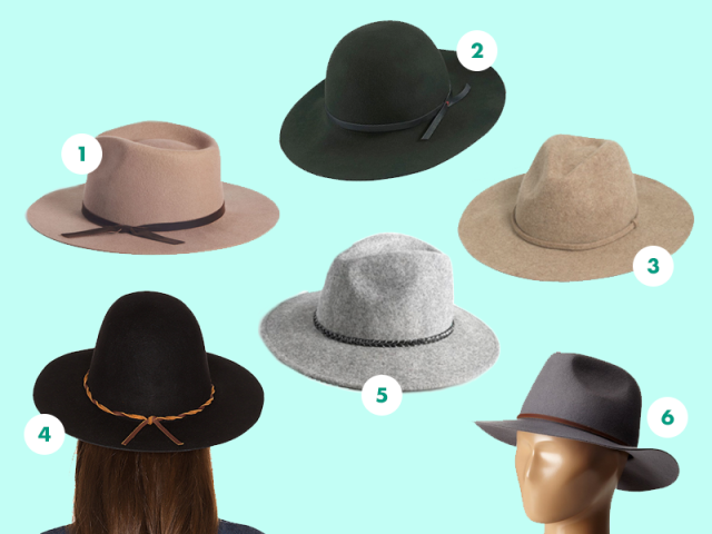 Medium-brimmed hats compilation