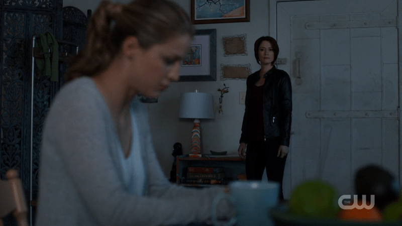 Alex looks back at Kara hoping to get through to her