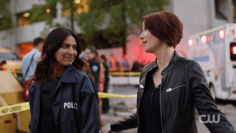 Alex and Maggie chat like they're not about to break up