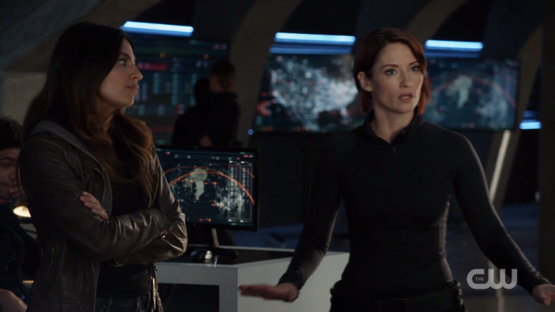 Alex looks angry and Maggie looks frustrated