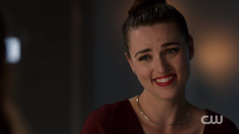 Lena Luthor laughs