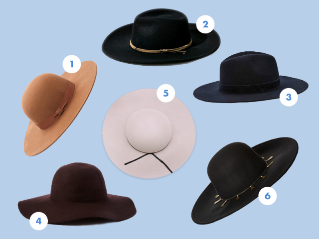 Wide-brimmed hats compilation