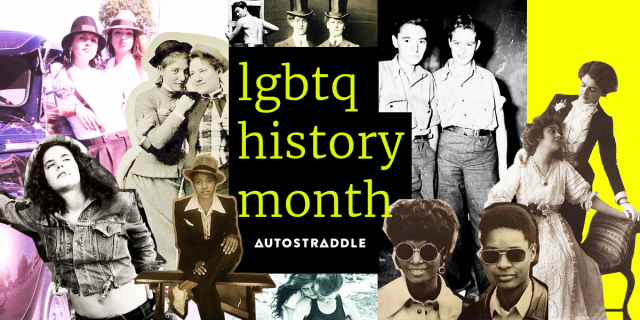 LGBT history month graphic