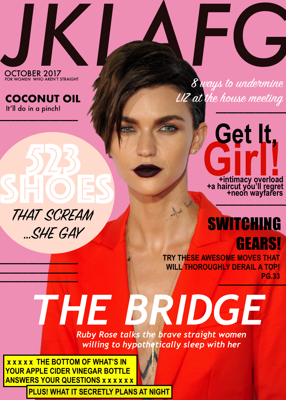 If Women’s Magazine Covers Were Aimed at Queer Women, Pt. 4 | Autostraddle
