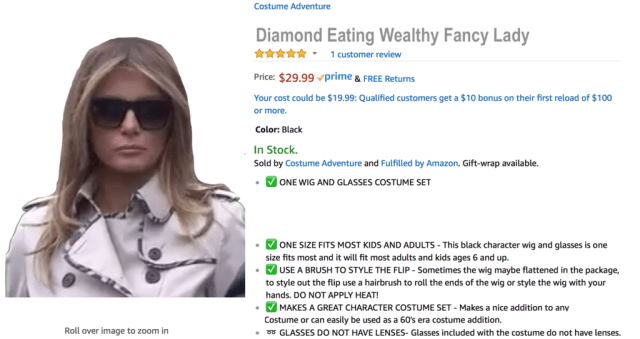 Diamond Eating Wealthy Fancy Lady