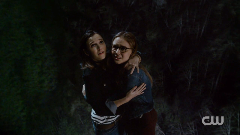 Kara carries Alex to safety
