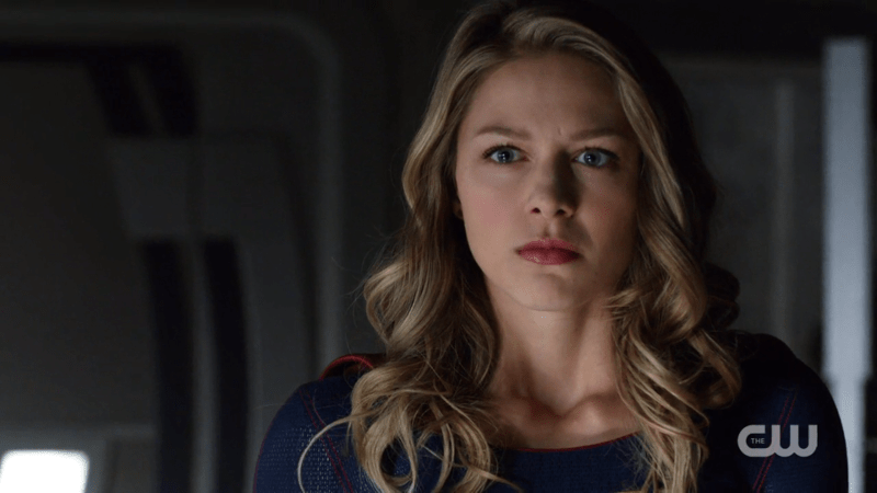 Kara scowls