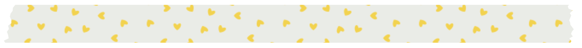 wash hearts divider yellow