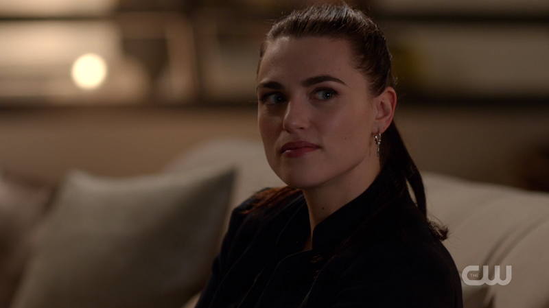 Lena looks mischievous 