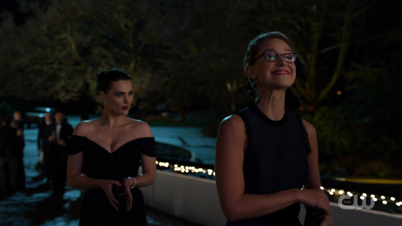 Kara dorks away while Lena leers