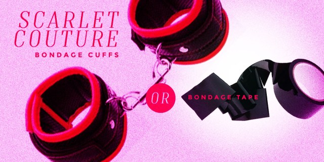 Scarlett Couture Bondage Cuffs or Bondage Tape