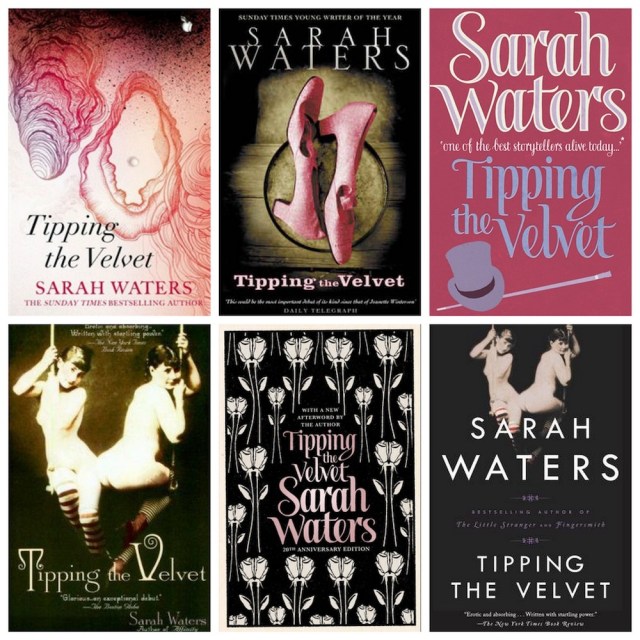 six covers for Tipping The Velvet