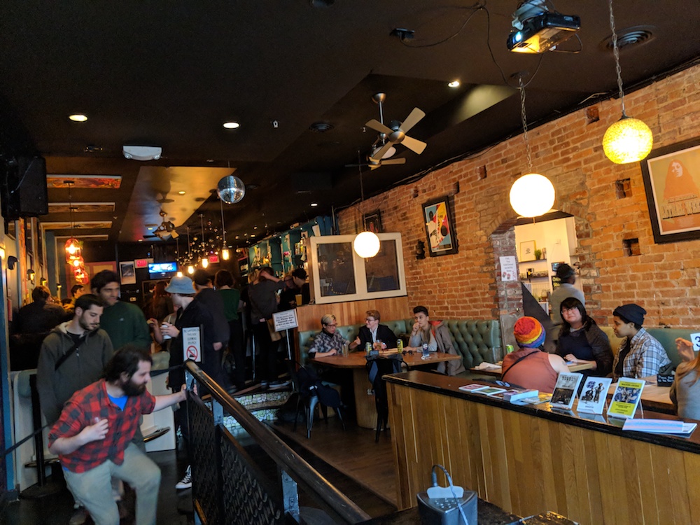 Songbyrd Music House and Record Cafe, the day of the trivia meetup