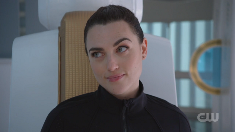 Lena quirks her eyebrow and murders everyone