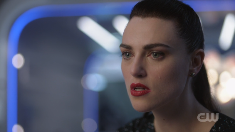 Lena lets one rage-tear fall down her cheek